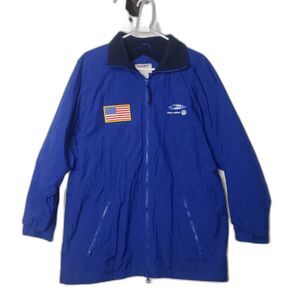 Port Athroity Atamian Honda VW Lightweight Windbreaker Jacket Womens Medium